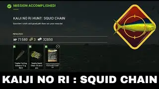 Fishing Planet, Mastering, KAIJI NO RI : SQUID CHAIN