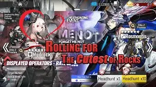 Arknights - Mudrock and Rosmontis Banner! (Forget Me Not)