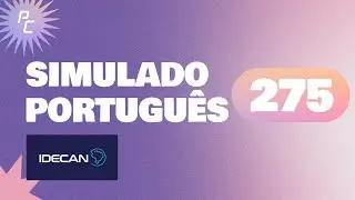 Simulado de Português 275 IDECAN