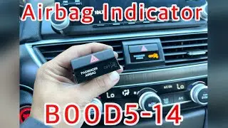 Honda Accord Passenger Airbag Indicator Light - Code B00D5-14
