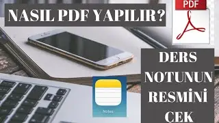 Pdf nasıl yapılır? IPHONE PDF YAPMA