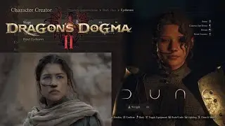 Dragons Dogma 2 My Female Character (Steps) #3 DUNE CHANI (Zendaya)