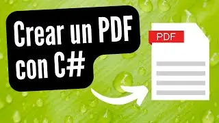 Create PDF documents with C#
