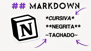 MARKDOWN para NOTION | Guía COMPLETA |  Productividad ParaLelos #4