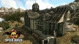 ARK: Spooky Old Mansion - Speed Build - Halloween Event