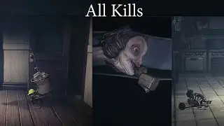 Little Nightmares 2 - All Death Scenes & Animations (HD 1080p60 PC)
