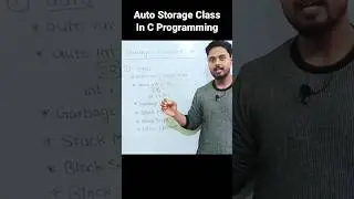 Local Variables in C Programming | auto storage class in C Programming