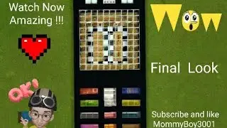 The Final Look of my Minecraft House 🏠 that looks like a phone. 😊 😃