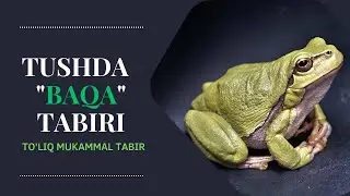 TUSHDA BAQA (QURBAQA) TABIRI | TUSHDA BAQANI KO'RSA TABIRI NIMA BO'LADI..!