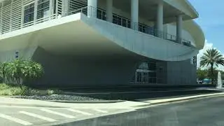 Driving through Embry-Riddle Aeronautical University Daytona Beach