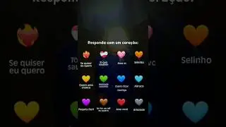 responda com coração 💖