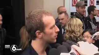 Coldplay's Chris Martin at the Q Awards
