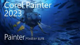 Corel Painter 2023 - Sunday scribble (Davey Baker)