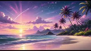 Beach Background Animation | Motion Graphics | Looping Video | No Copyright | MGI |