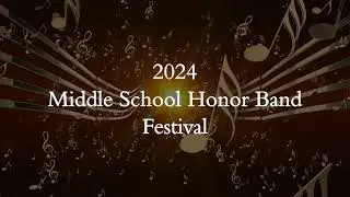 2024 BSU Middle School Honor Band | Full Concert