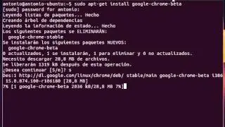 install Chrome beta ubuntu 11.10 and in other versions // instalar chrome beta en ubuntu 11.10
