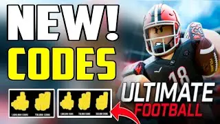⚠️TODAY CODES!⚠️ULTIMATE FOOTBALL ROBLOX CODES 2023-ULTIMATE FOOTBALL CODES,