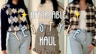 AFFORDABLE YESSTYLE HAUL {try-on + review}