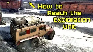 How To Reach Exploration Unit | Lake Kovd | SnowRunner