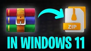 How to Turn a RAR File into a ZIP File on Windows 11 (Extract RAR) - Full Guide