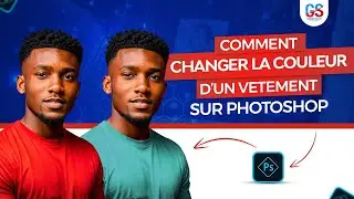 Comment changer la couleur d'un vêtement sur Photoshop tuto 2024