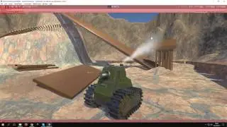 Unity 3D Blender Steampunk Tank treads