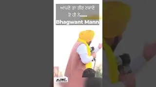 ਆਪਣੇ ਤਾ ਤੀਰ ਟਾਕਣੇ ਤੇ ਹੀ ਨੇ..Bhagwant Mann  #election2024   @ena