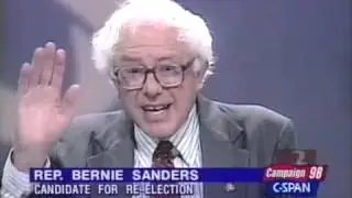 Bernie Sanders Debates Mark Candon (R), 1998 Vermont Congressional Race