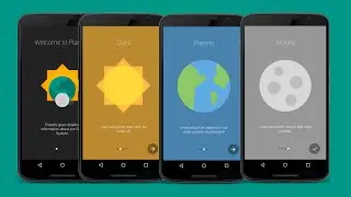 Design Intro Slider/Walkthrough in Android(2/3)