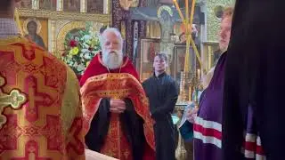 Отпевание и погребение прот, Георгия Ларина. 8,9 июля 2024 . Наяк, Джорданвиль
