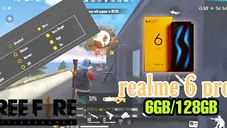 Realme 6 pro test game free fire.snapdragon 720G 90 HZ (6GB/128GB).gameplay highlights Realme 6pro.😘
