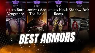 Best and Worst epic armors in MK Mobile