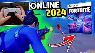 Jogando FORTNITE no PS5 em 2024! (GamePlay Multiplayer Teste)
