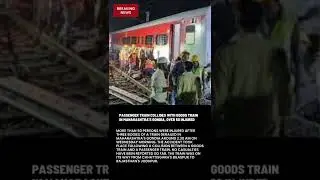 Passenger train collides with goods train in Maharashtra's Gondia, over 50 injured #shorts
