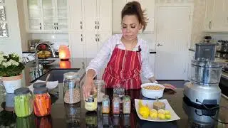 How to make organic hummus