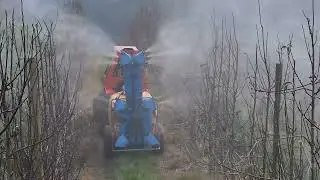 Terrasse spray test double rows. Fruitways Grabouw