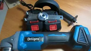 Drillpro аккумуляторная УШМ с АлиЭкспресс