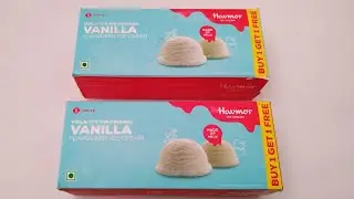 Havmor vanilla icecream party pack ASMR