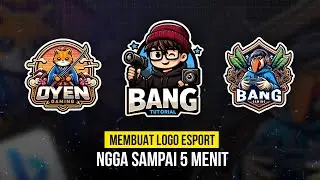 UNTIL 5 MINUTES!! How to Create an ESport (Gaming) Logo using Bing AI - Bing AI Tutorial #2