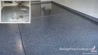 GarageFloorCoating.com.                         Before and After Garage Floor Coating
