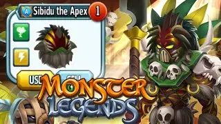 I Just got Sibidu the Apex a 3% Chance Drop (Monster Legends)