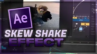 Skew Axis Shake Tutorial After effects | *Really Easy* (No Plugins!)
