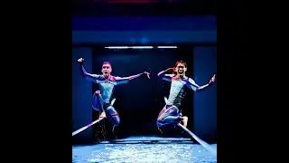 Acrobatic slackline show above water | Slackline Events