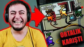PROFESYONEL KATİL KİM? 10 Kişi AMONG US Oynadık #8