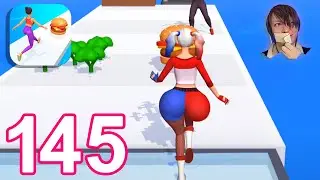 Twerk Race 3D — Running Game All Levels Android Gameplay with Webcam | LEVEL 145