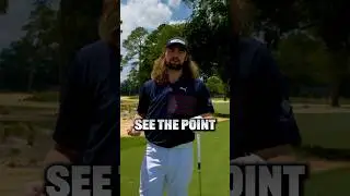 Kyle Berkshire explains his unique course management strategy with his driver! #golf