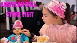 Visiting the American Girl Doll Store in Los Angeles