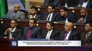 GUYANA NOW EXPECTS ECONOMIC GROWTH AT 57.8%