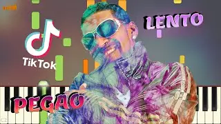 Pegao - Omega - Piano Tutorial Lento - Synthesia - KeySynth