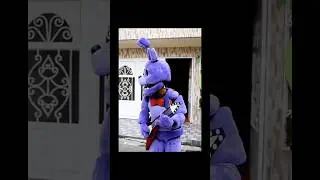 Cosplay bonnie #fnaf #fivenightsatfreddys #shorts #cortos #youtube #cosplay #vhs